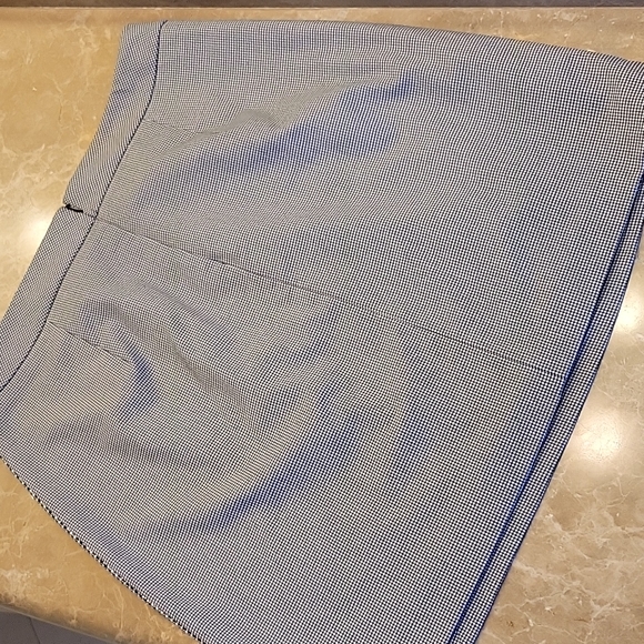 Club Monaco two-tone houndstooth plaid Benellie Skirt, Sz 10 - Picture 4 of 15